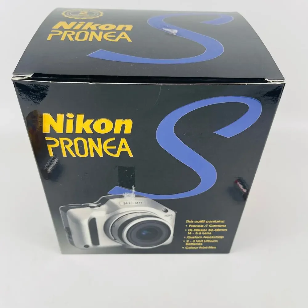 Nikon Pronea S Film Camera Nikkor 30-60 MM Lens with Original Box